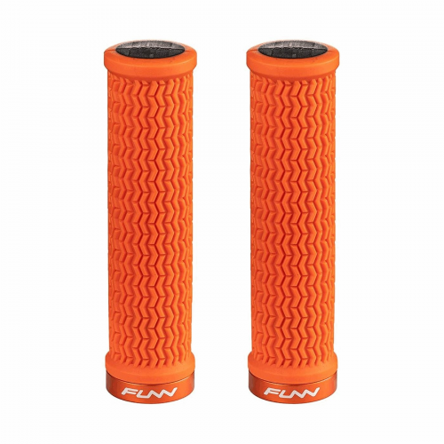 Holeshot 31-mm-griffe mit orangefarbenem aluminiumkragen