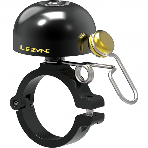 Lezyne classic messingglocke schwarz