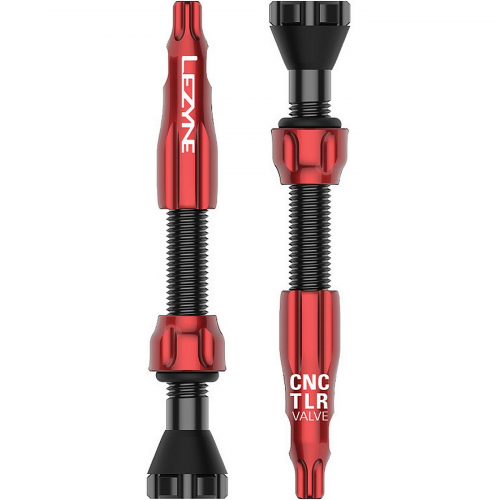 Lezyne tubeless ventil cnc 44mm rot