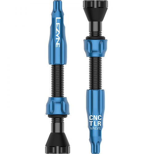 Lezyne tubeless-ventil cnc 44 mm blau