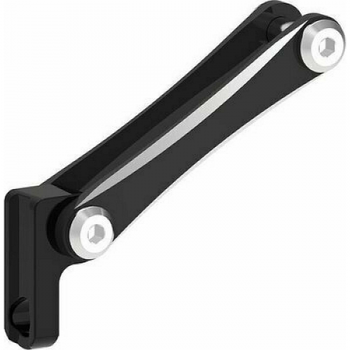 Lezyne ebike aluminium gabelhalterung schwarz