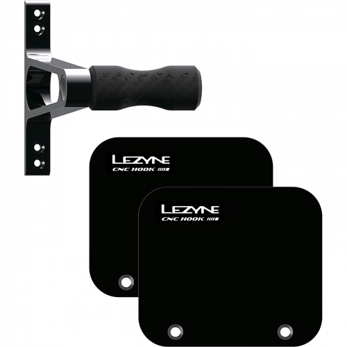 Lezyne alufelgenhaken cnc-aluminium schwarz