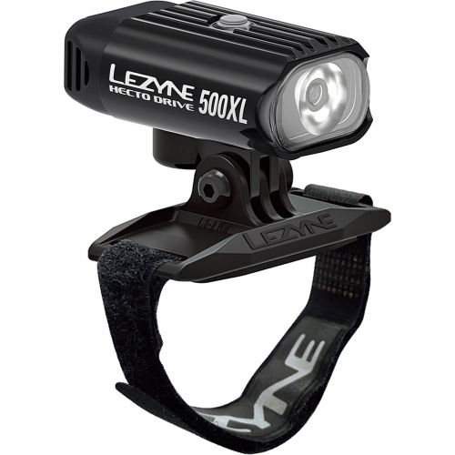 Lezyne helm hecto drive 500 xl schwarz-glanzweißes licht y15