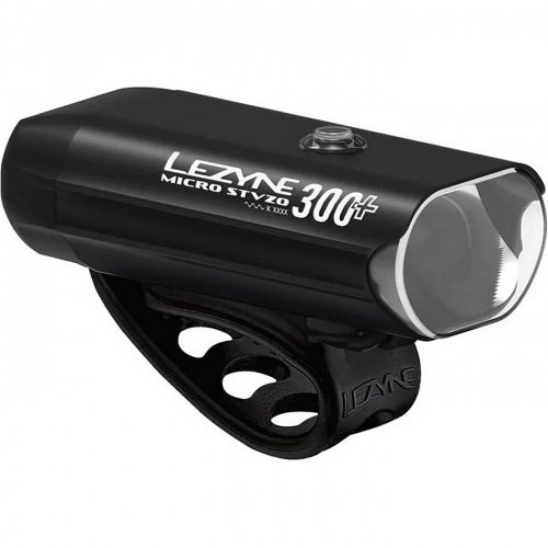 Lezyne micro stvzo 300+ weißes licht schwarz y17