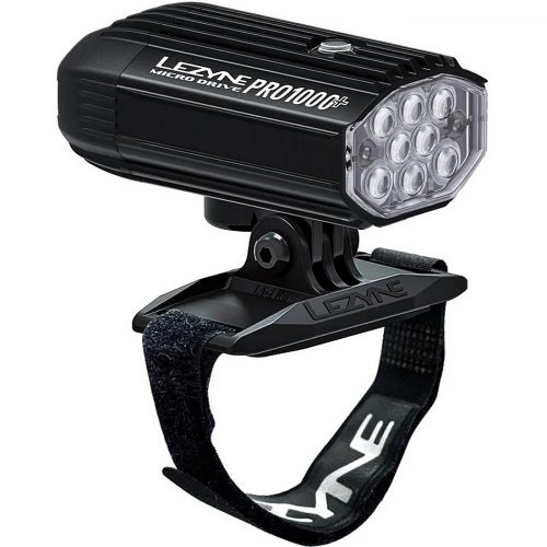 Lezyne helmlampe micro drive pro 1000+ schwarz weißlicht y1