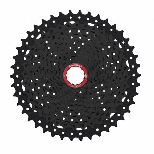 Mtb-kassette 11s x 10/42 zähne aus schwarzem aluminium – sram-körper