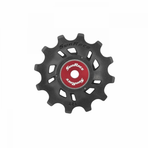 Sram eagle 12d schaltrolle schwarz/rot mit kugellager