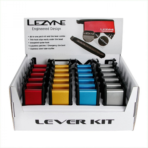 Lezyne reifenheber-set-box 24-teilig