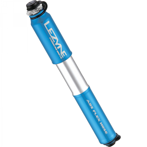 Lezyne handpumpe cnc-druckantrieb medium blau