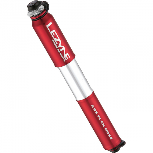 Lezyne handpumpe cnc-druckantrieb medium rot