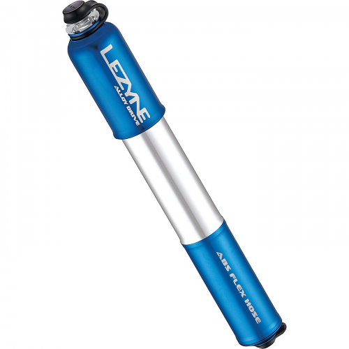 Lezyne handpumpe cnc alloy drive medium blau