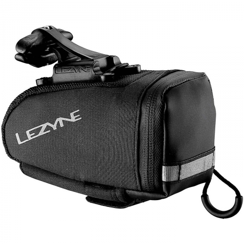 Lezyne satteltasche caddy (m) schwarz mit qr-befestigungssystem