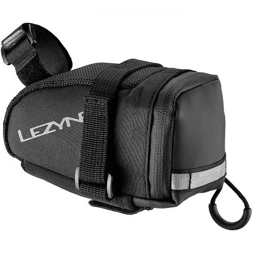 Lezyne satteltasche caddy (m) schwarz mit co2-kit