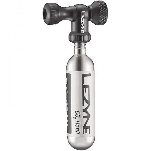 Lezyne co2-pumpensteuerungsantrieb cnc schwarz 25g