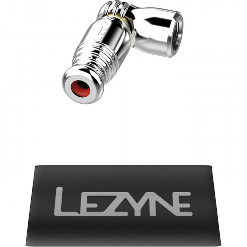 Lezyne co2-pumpenkopf trigger speed drive cnc silber