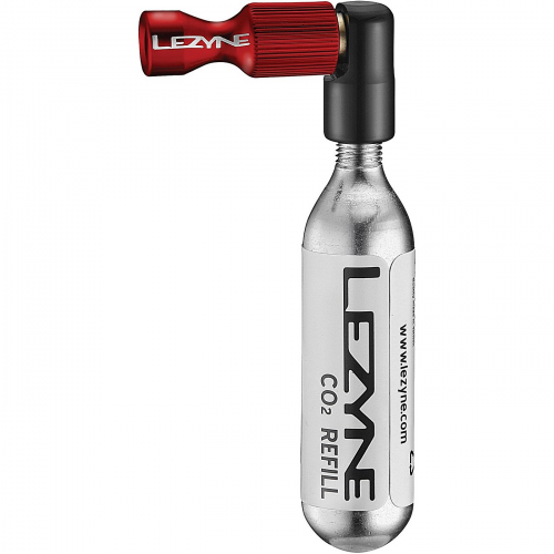 Lezyne co2 pump trigger drive inkl. 16g-patrone rot