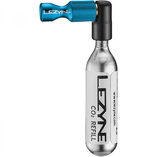 Lezyne co2 pump trigger drive inkl. 16g-patrone blau