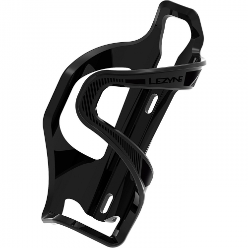 Lezyne wasserflaschenhalter flow cage e sl-l linker ladekäfig schwarz