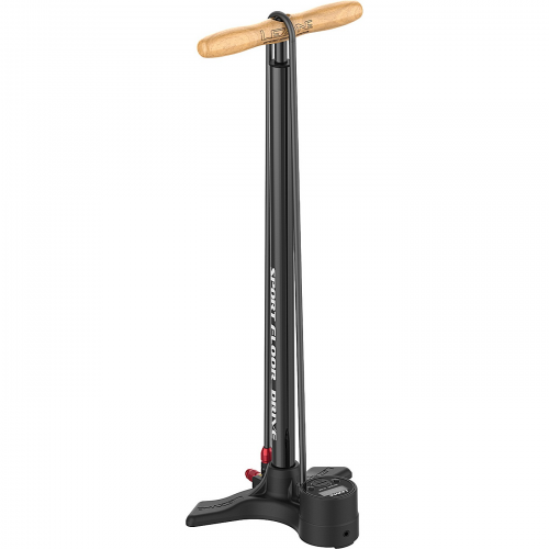 Lezyne standpumpe sport digital drive mattschwarz 220 psi 63 5 cm