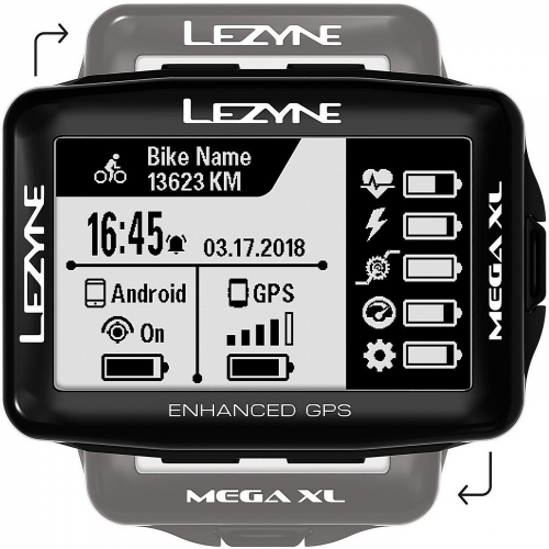 Lezyne mega xl gps-computer