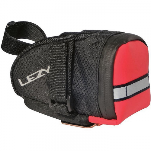 Lezyne satteltasche caddy (m) schwarz-rot