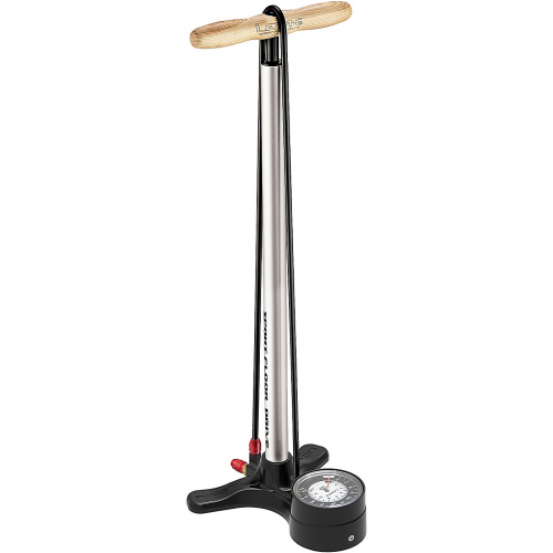 Lezyne standpumpe sport floor drive silber 220 psi 63 5 cm 3 5 gauge