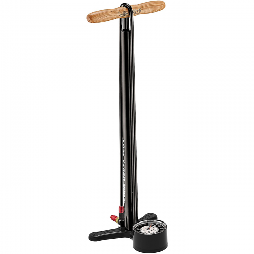 Lezyne standpumpe stahlbodenantrieb schwarz 220 psi 3 5 gauge