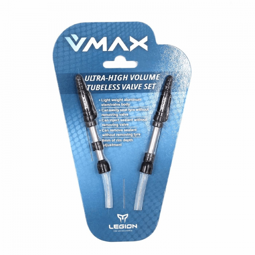 V-max tubeless-ventillänge: 13–21 mm aus aluminium (2 stück)