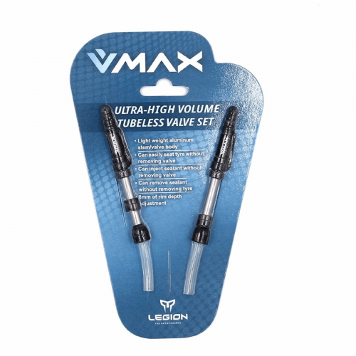 V-max tubeless-ventillänge: 29–37 mm aus aluminium (2 stück)