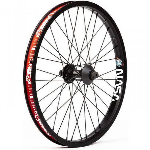 mind wheel front street pro (mit Radkappen) schwarz