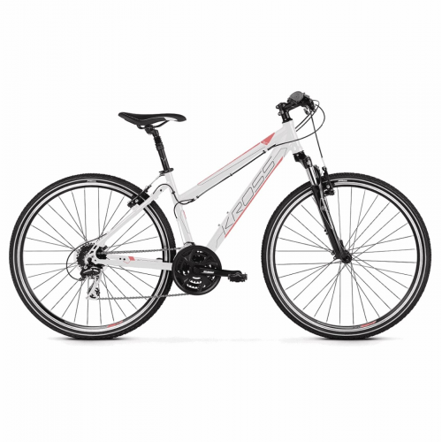 Mtb evado 3.0 frau 28" weiss/koralle grösse l