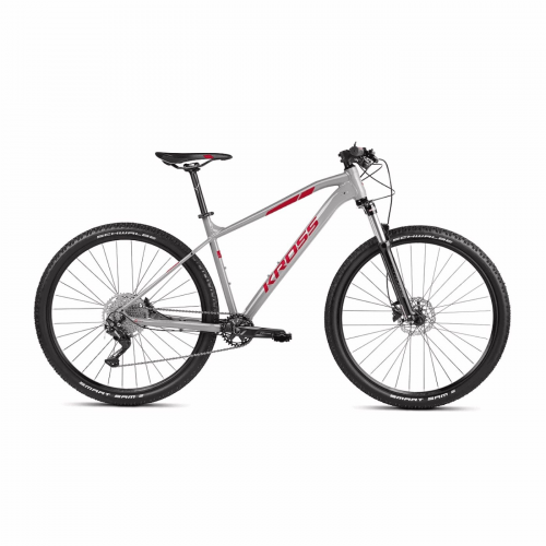 Mtb level 4.0 unisex 29" grau/rot grösse xl