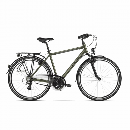 Bici trans 2.0 man 28" grün/schwarz 7v größe m