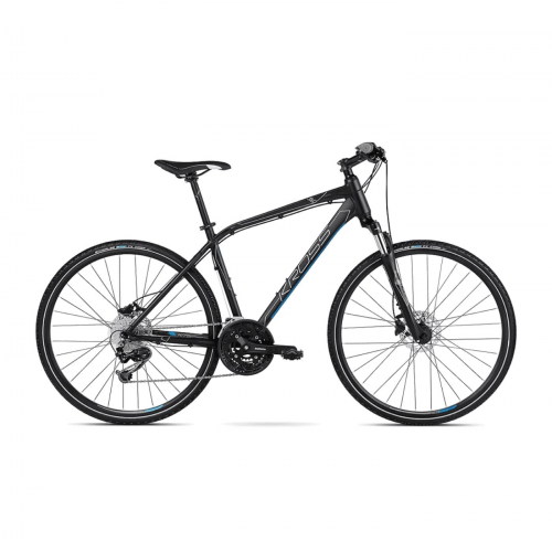 Mtb evado 6.0 man 28" schwarz/blau grösse m