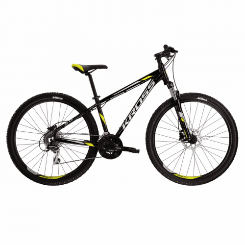 Mtb hexagon 5.0 man 27.5" schwarz/kalk/grau 8v größe s