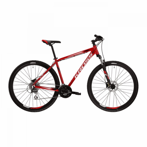 Mtb hexagon 5.0 man 27.5" rot/grau/schwarz grösse s