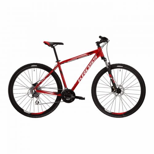 Mtb hexagon 5.0 man 27.5" rot/grau/schwarz grösse xs