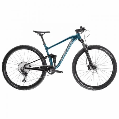 Mtb earth 2.0 man 29" 12v türkis/silber/schwarz größe l