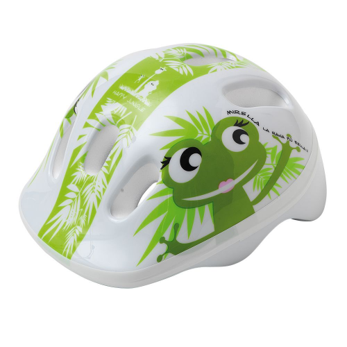 Helm baby happy jungle mirella grün - größe xs (44/48cm)