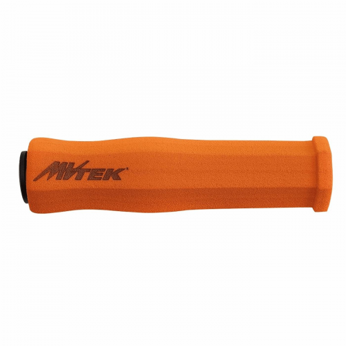 Ergonomische griffe foam superlight 128mm orange