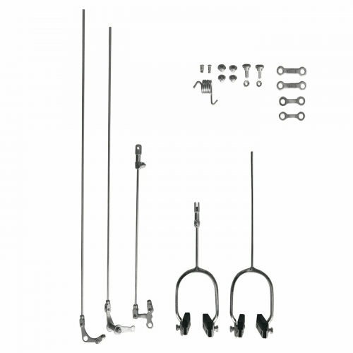 Kniehebelbremsen-set vorne + hinten für cicli r