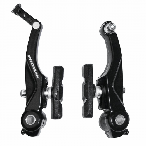 V-brake bmx 20 aus geschmiedetem aluminium – radstand: 95 mm, schwarz