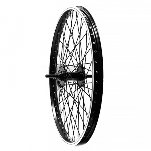 Bmx-vorderrad 20 x 1,90 achse: 14 mm nabe auf kugeln mit mutter