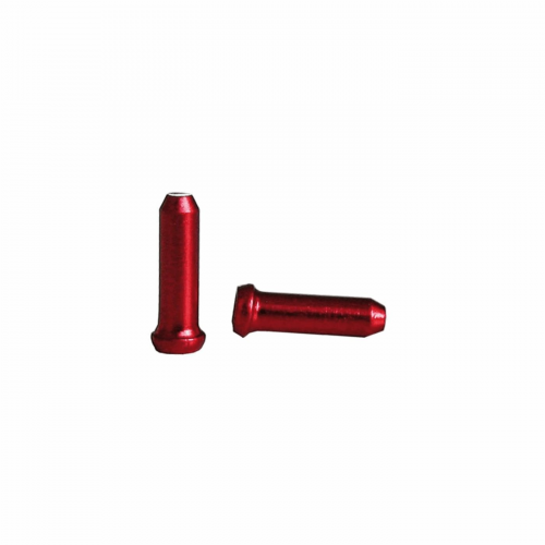 Aluminiumdraht-abdeckungskörper: 1,8 mm x länge: 2,3 mm, 500 stück, rot