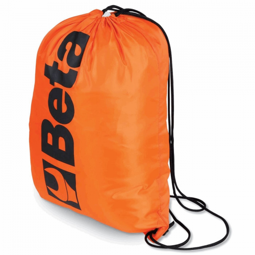 Taschenrucksack 33x45cm aus orangefarbenem polyester