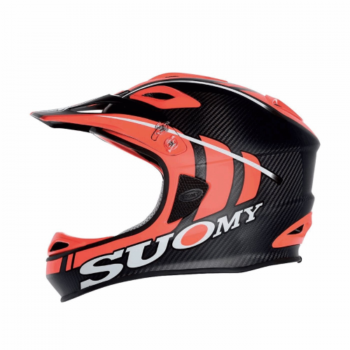 Helm jumper carbon orange fluo - größe m (58cm)