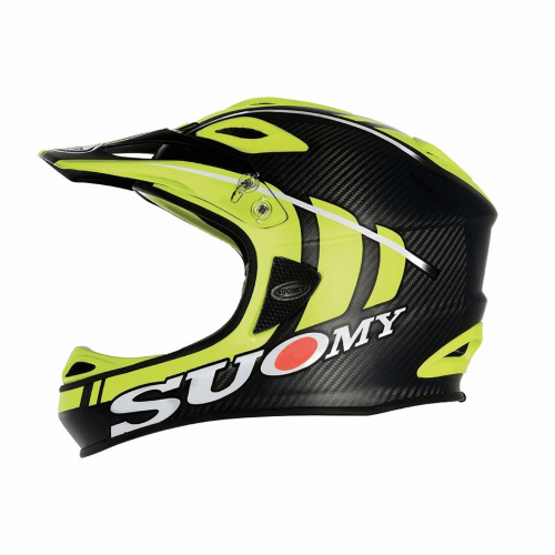 Helm jumper carbon gelb fluo - größe s (56-57cm)