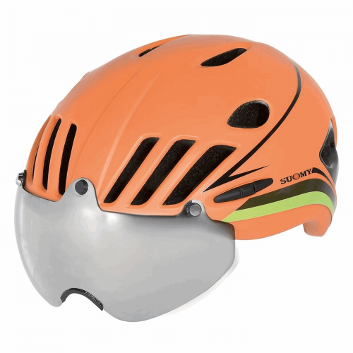 Helm vision orange/schwarz - größe m (54/58cm)