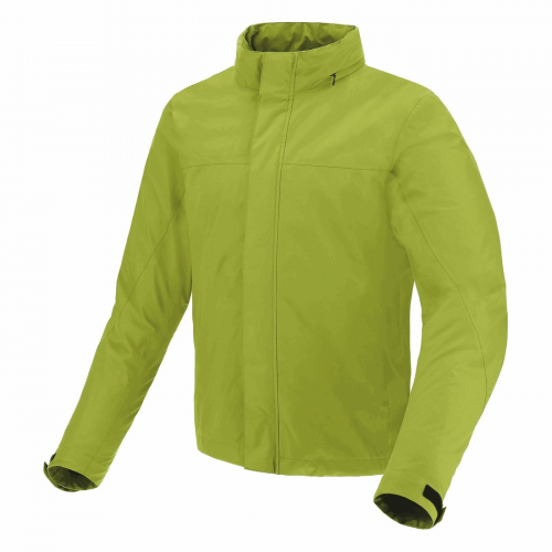 Urban Cycling Jacke Lime Grün XS - 100% Polyester mit abnehmbarem Überhandschuh