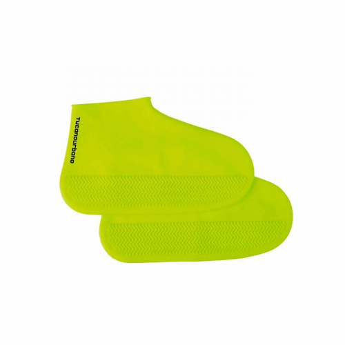 Footerine gelbe fluo-überschuhe, größe m